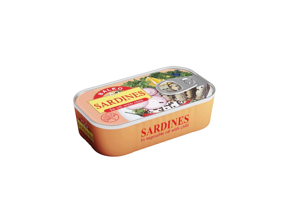 BALKO SARDINES IN OIL WITH CHILLI