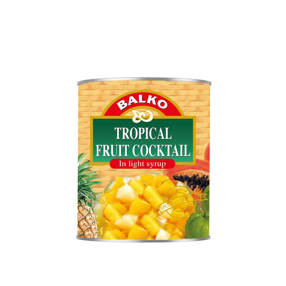 BALKO TROPICAL FRUIT COCKTAIL 850g