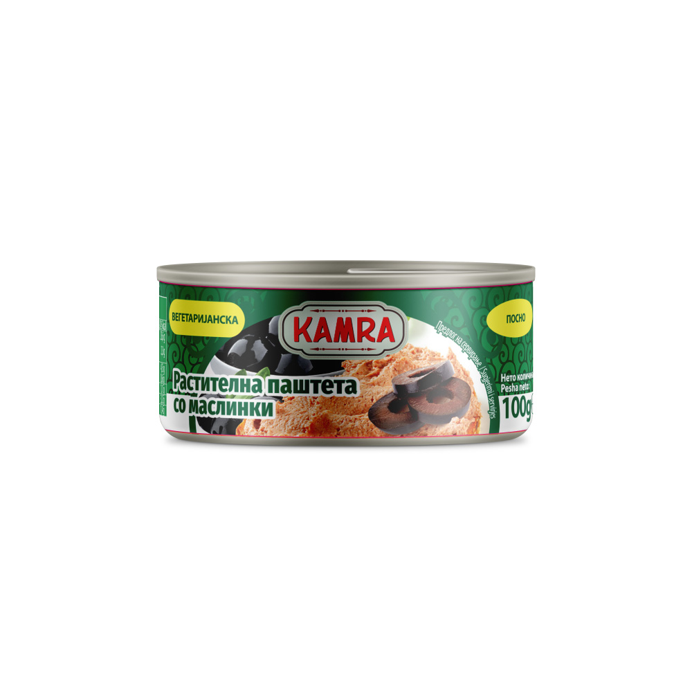 KAMRA VEGETARIAN PATE WITH OLIVES