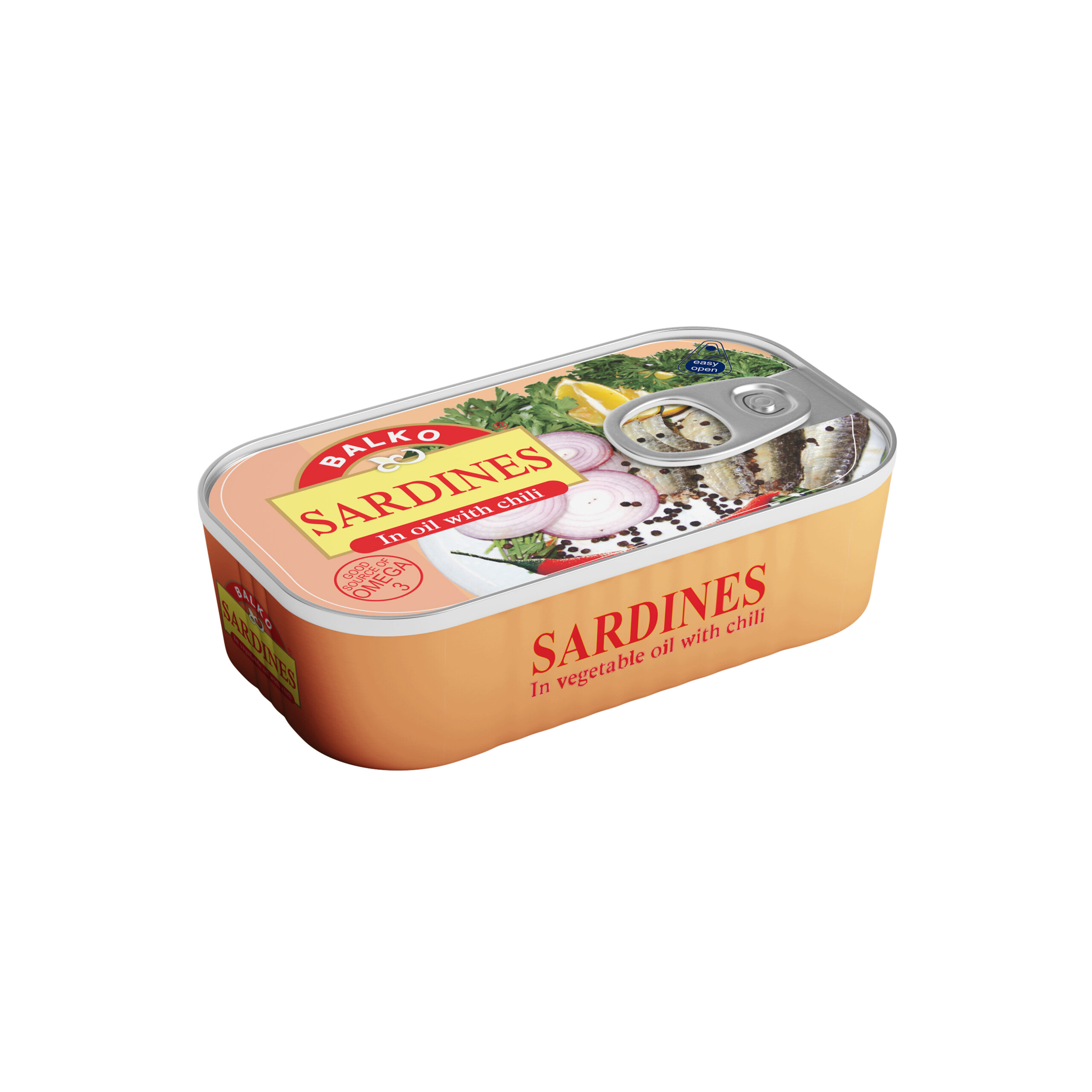 BALKO SARDINES IN OIL WITH CHILLI 125g